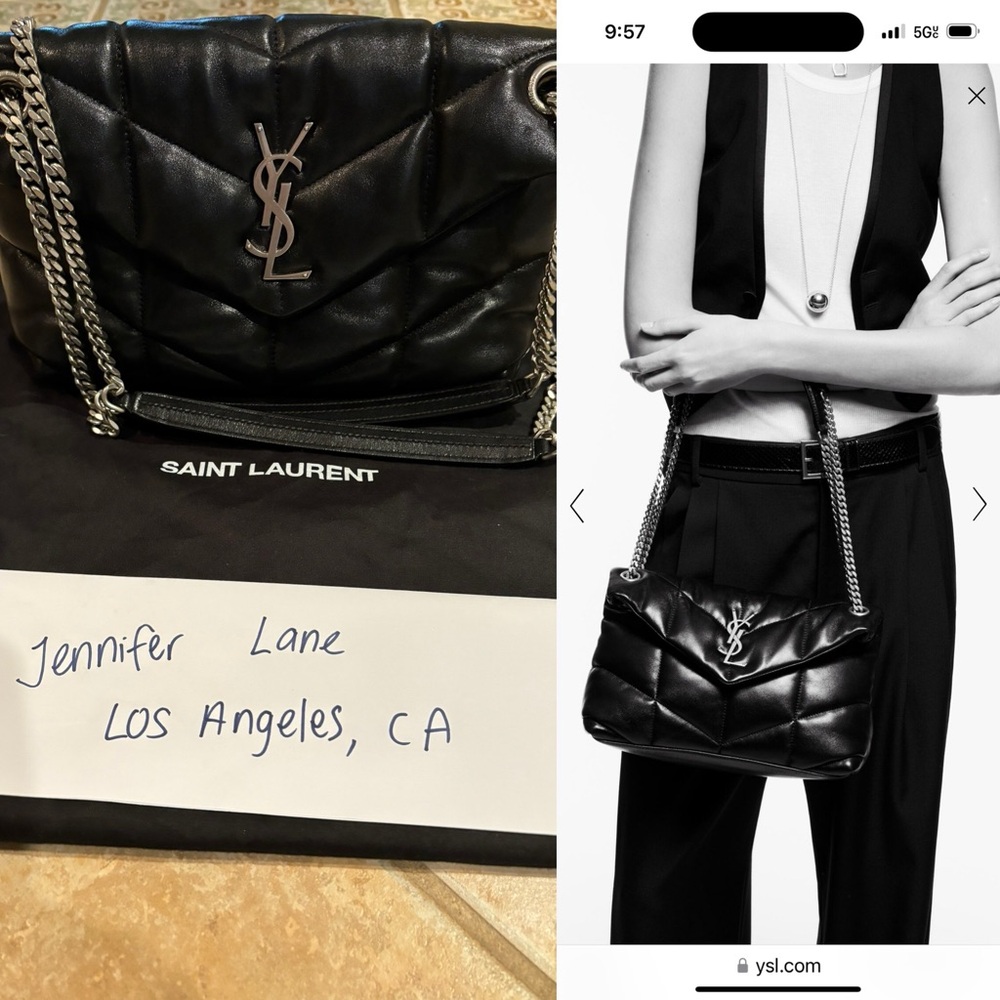 YSL small puffer